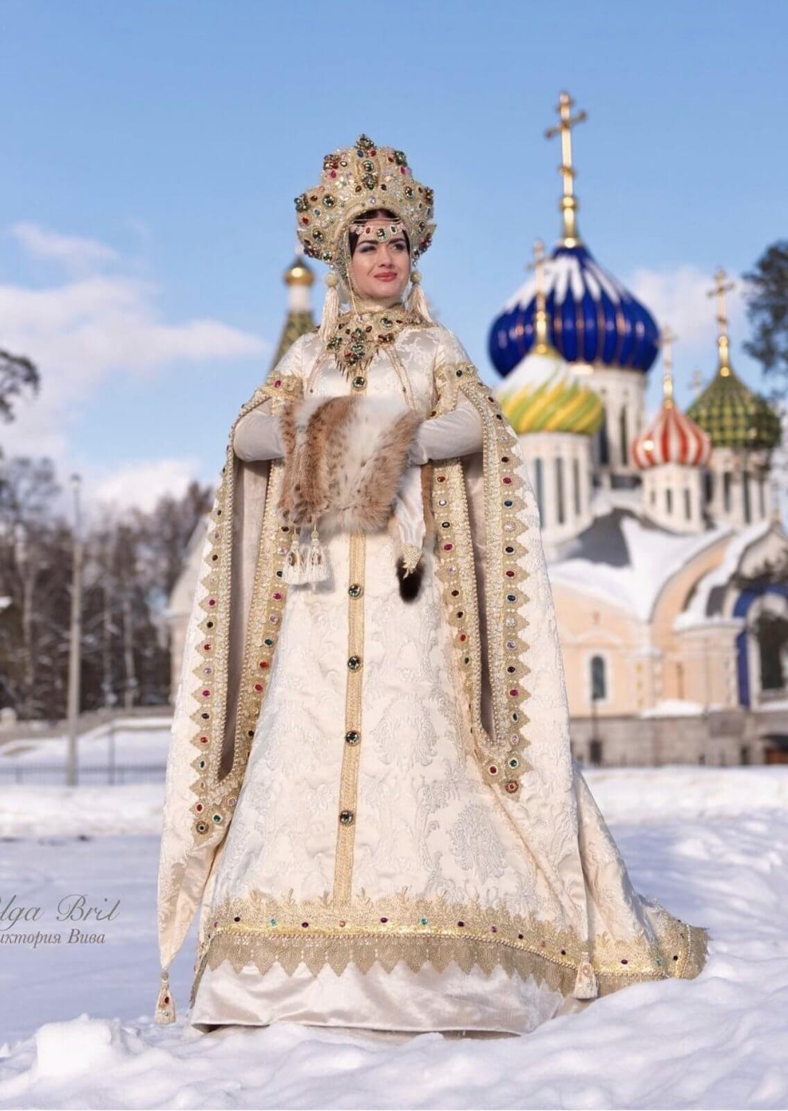 Traditional Russian Wedding Dress 60 Photos Vianawedding