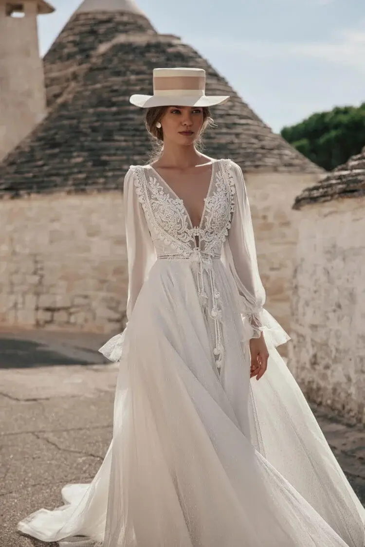 Boho venčanice za leto