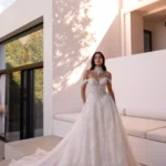 Demetrios DP570 NERINA čipkana venčanica